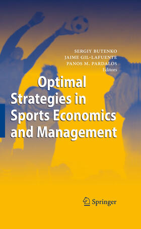Butenko / Gil-Lafuente / Pardalos | Optimal Strategies in Sports Economics and Management | E-Book | sack.de