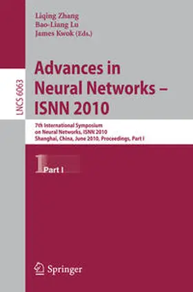 Kwok / Lu / Zhang |  Advances in Neural Networks -- ISNN 2010 | eBook | Sack Fachmedien