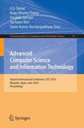Tomar / Chang / Gervasi |  Advanced Computer Science and Information Technology | Buch |  Sack Fachmedien