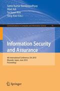 Bandyopadhyay / Adi / Kim |  Information Security and Assurance | Buch |  Sack Fachmedien