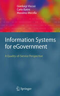 Viscusi / Batini / Mecella |  Information Systems for eGovernment | eBook | Sack Fachmedien