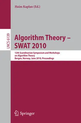 Kaplan | Algorithm Theory - SWAT 2010 | E-Book | sack.de