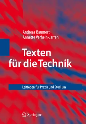 Baumert / Verhein-Jarren |  Texten für die Technik | eBook | Sack Fachmedien