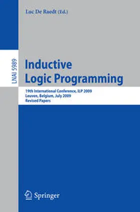 Raedt |  Inductive Logic Programming | eBook | Sack Fachmedien