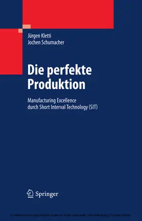 Kletti / Schumacher |  Die perfekte Produktion | eBook | Sack Fachmedien