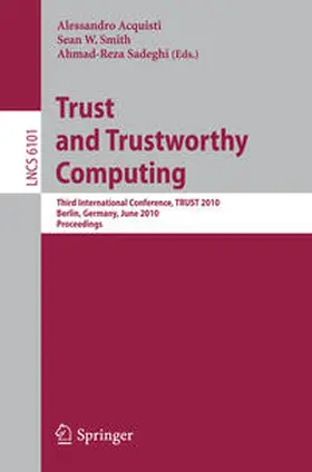 Acquisti / Smith / Sadeghi | Trust and Trustworthy Computing | E-Book | sack.de
