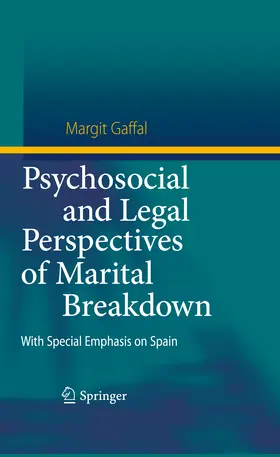 Gaffal |  Psychosocial and Legal Perspectives of Marital Breakdown | eBook | Sack Fachmedien