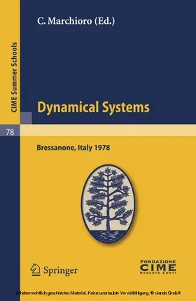 Marchioro |  Dynamical Systems | eBook | Sack Fachmedien