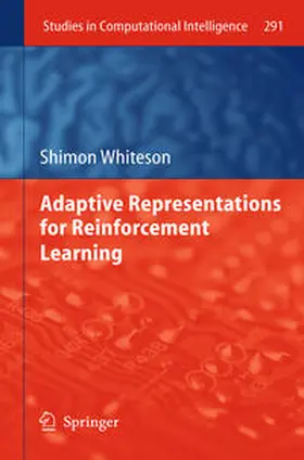 Whiteson | Adaptive Representations for Reinforcement Learning | E-Book | www.sack.de