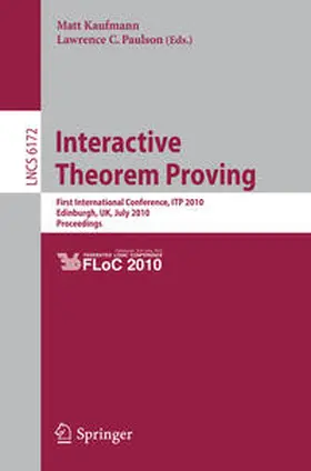Kaufmann / Paulson | Interactive Theorem Proving | E-Book | sack.de