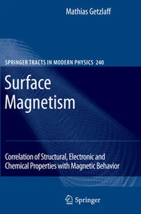 Getzlaff | Surface Magnetism | E-Book | www.sack.de