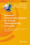 Ortiz Bas / Franco / Gómez Gasquet |  Balanced Automation Systems for Future Manufacturing Networks | eBook | Sack Fachmedien