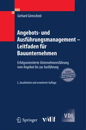 Girmscheid |  Angebots- und Ausführungsmanagement - Leitfaden für Bauunternehmen | eBook | Sack Fachmedien