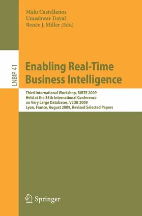 Castellanos / Dayal / Miller |  Enabling Real-Time Business Intelligence | Buch |  Sack Fachmedien