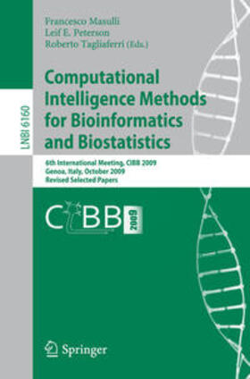 Masulli / Peterson / Tagliaferri | Computational Intelligence Methods for Bioinformation | Buch | 978-3-642-14570-4 | sack.de