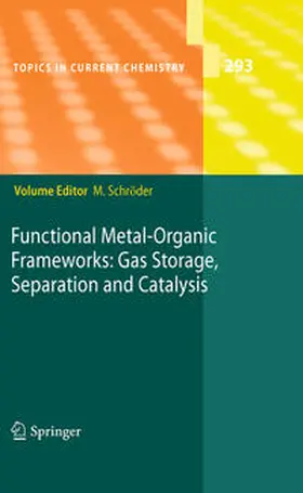 Schröder | Functional Metal-Organic Frameworks: Gas Storage, Separation and Catalysis | E-Book | sack.de
