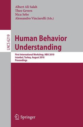 Salah / Gevers / Sebe | Human Behavior Understanding | Buch | 978-3-642-14714-2 | sack.de