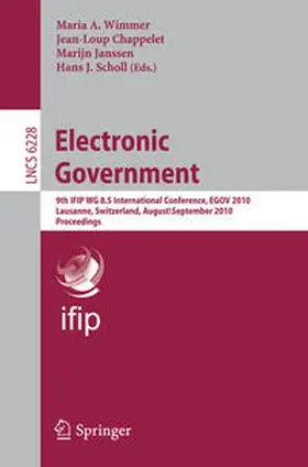 Wimmer / Chappelet / Janssen |  Electronic Government | eBook | Sack Fachmedien