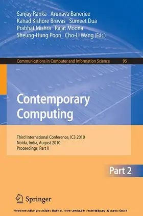 Ranka / Banerjee / Biswas | Contemporary Computing | E-Book | sack.de