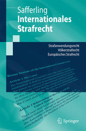 Safferling | Internationales Strafrecht | E-Book | sack.de