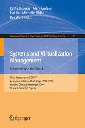 Boursas / Carlson / Jin | Systems and Virtualization Management: Standards and the Cloud | E-Book | sack.de