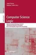 Dawar / Veith |  Computer Science Logic | Buch |  Sack Fachmedien