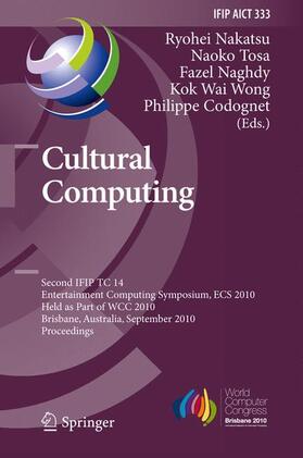 Nakatsu / Codognet / Tosa |  Cultural Computing | Buch |  Sack Fachmedien