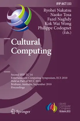 Nakatsu / Tosa / Naghdy |  Cultural Computing | eBook | Sack Fachmedien