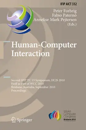 Forbrig / Paternó / Pejtersen | Human-Computer Interaction | E-Book | sack.de