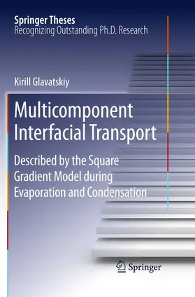 Glavatskiy | Multicomponent Interfacial Transport | E-Book | www.sack.de
