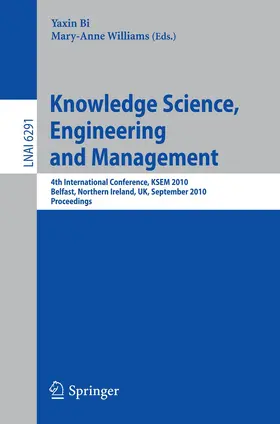 Bi / Williams |  Knowledge Science, Engineering and Management | Buch |  Sack Fachmedien