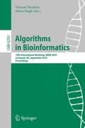 Moulton / Singh |  Algorithms in Bioinformatics | Buch |  Sack Fachmedien