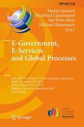 Janssen / Lamersdorf / Heje |  E-Government, E-Services and Global Processes | Buch |  Sack Fachmedien