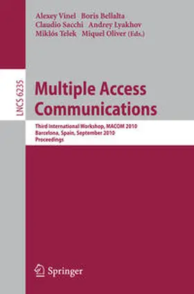 Vinel / Bellalta / Sacchi |  Multiple Access Communications | eBook | Sack Fachmedien