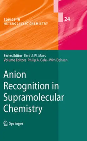 Gale / Dehaen |  Anion Recognition in Supramolecular Chemistry | eBook | Sack Fachmedien