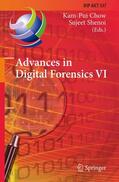 Chow / Shenoi |  Advances in Digital Forensics VI | Buch |  Sack Fachmedien