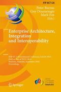 Bernus / Fox / Doumeingts |  Enterprise Architecture, Integration and Interoperability | Buch |  Sack Fachmedien