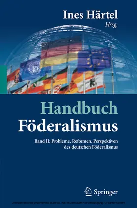 Härtel |  Handbuch Föderalismus - Föderalismus als demokratische Rechtsordnung und Rechtskultur in Deutschland, Europa und der Welt | eBook | Sack Fachmedien