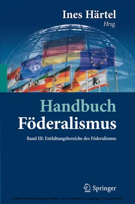 Härtel |  Handbuch Föderalismus - Föderalismus als demokratische Rechtsordnung und Rechtskultur in Deutschland, Europa und der Welt | eBook | Sack Fachmedien