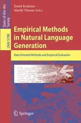 Krahmer / Theune | Empirical Methods in Natural Language Generation | E-Book | sack.de