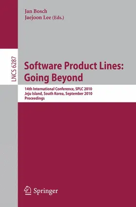 Bosch / Lee |  Software Product Lines: Going Beyond | Buch |  Sack Fachmedien