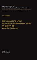 Scheffler |  Scheffler: Europäische Union/rechtl.-institutioneller Akteur | Buch |  Sack Fachmedien