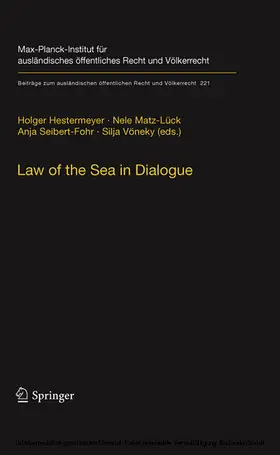 Hestermeyer / Matz-Lück / Seibert-Fohr | Law of the Sea in Dialogue | E-Book | sack.de