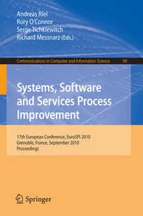 Riel / O'Connor / Tichkiewitch | Systems, Software and Services Process Improvement | E-Book | sack.de