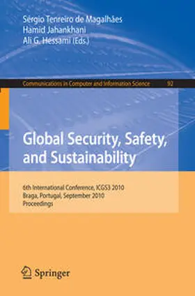 Tenreiro de Magalhaes / Jahankhani / Hessami | Global Security, Safety, and Sustainability | E-Book | sack.de