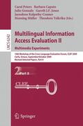 Peters / Caputo / Gonzalo |  Multilingual Information Access Evaluation II | Buch |  Sack Fachmedien