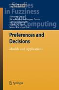 Greco / Yager / Marques Pereira |  Preferences and Decisions | Buch |  Sack Fachmedien