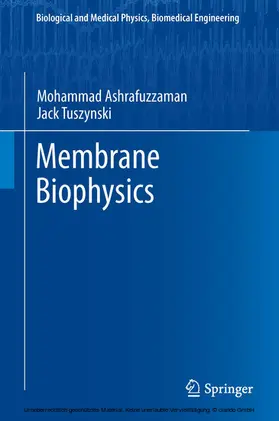 Ashrafuzzaman / Tuszynski | Membrane Biophysics | E-Book | sack.de