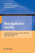 Serrao / Aguilera / Cerullo |  Web Application Security | Buch |  Sack Fachmedien