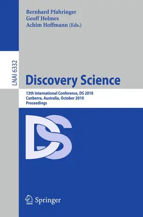 Pfahringer / Holmes / Hoffman |  Discovery Science | Buch |  Sack Fachmedien